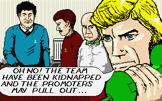 Roy of the Rovers atari screenshot