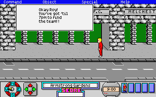 Roy of the Rovers atari screenshot