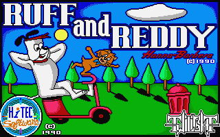 Ruff and Reddy in the Space Adventure — screenshot 1