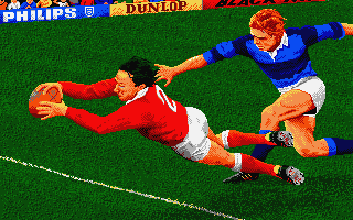 Rugby League Boss atari screenshot