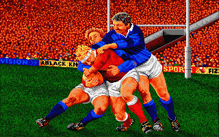 Rugby League Boss atari screenshot