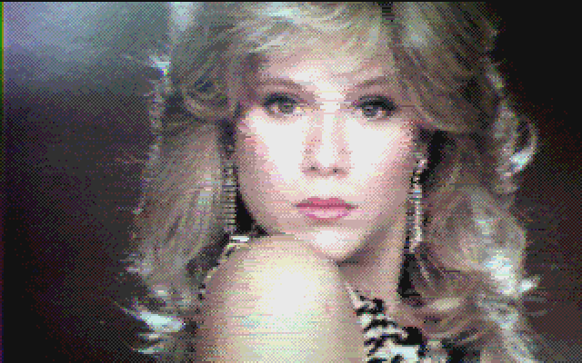 Official Samantha Fox Slide Show (The) atari screenshot