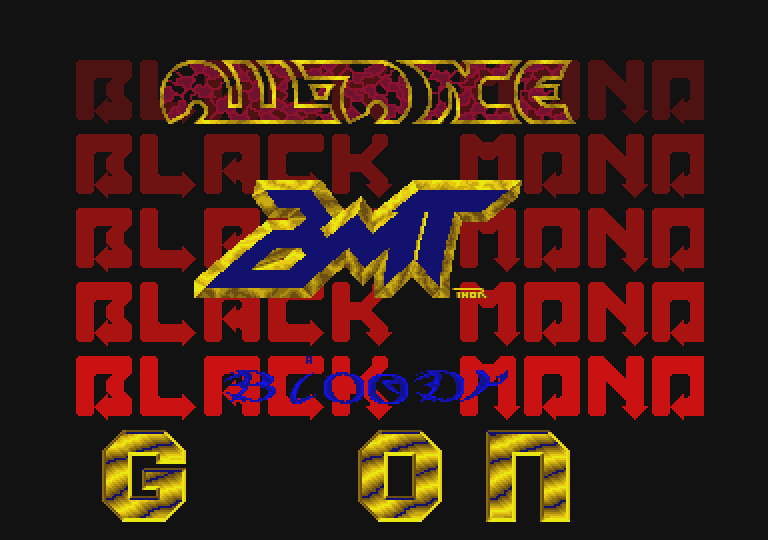 Skid Row atari screenshot