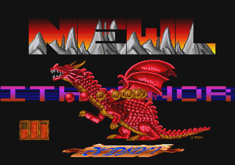 Skid Row atari screenshot