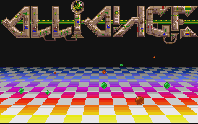 Skid Row atari screenshot