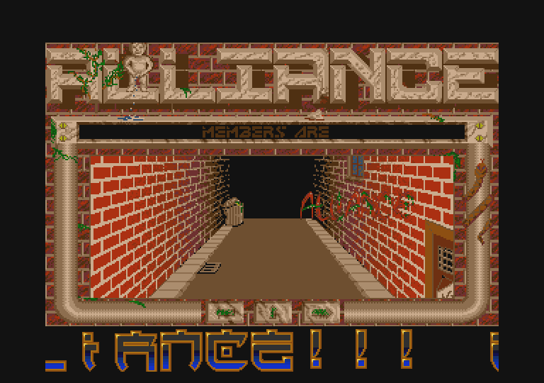 Skid Row atari screenshot