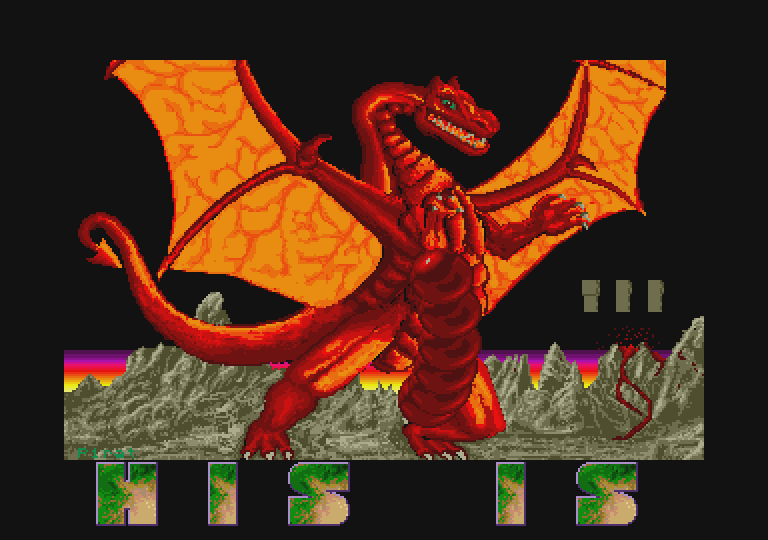 Skid Row atari screenshot