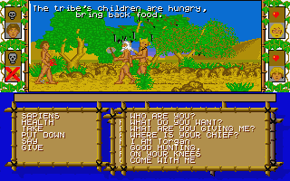 Sapiens atari screenshot