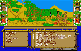Sapiens atari screenshot