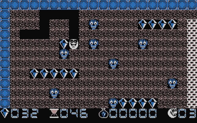 Skull-Diggery atari screenshot