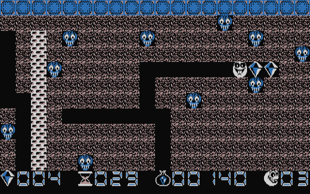 Skull-Diggery atari screenshot