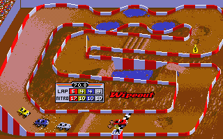 Ivan Ironman Stewart's Super Off Road atari screenshot