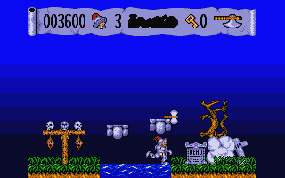 Sword and the Rose (The) atari screenshot