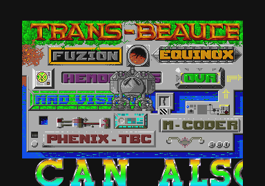 Transbeauce I atari screenshot