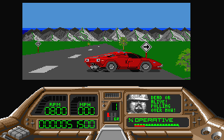 Techno Cop atari screenshot
