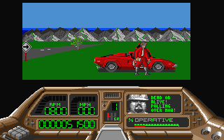 Techno Cop atari screenshot