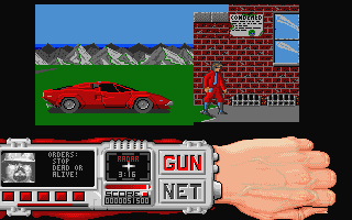 Techno Cop atari screenshot