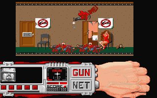 Techno Cop atari screenshot