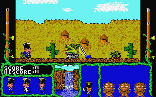 Terramex atari screenshot