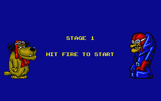 Wacky Races atari screenshot