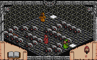 Warlock atari screenshot