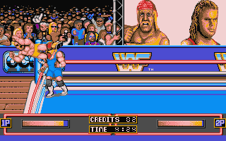 WWF Wrestlemania atari screenshot