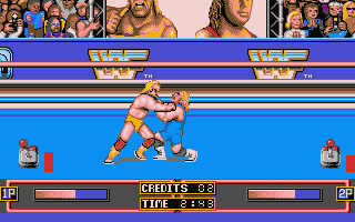 WWF Wrestlemania atari screenshot