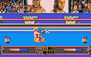 WWF Wrestlemania atari screenshot