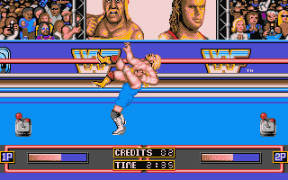 WWF Wrestlemania atari screenshot