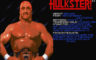 WWF Wrestlemania atari screenshot