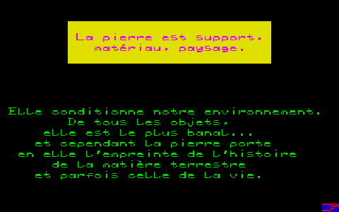 À la Découverte de la Terre atari screenshot