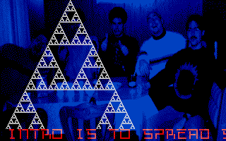 Little Christmas Intro (A) atari screenshot