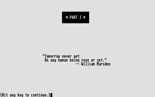 Mind Forever Voyaging (A) — screenshot 1