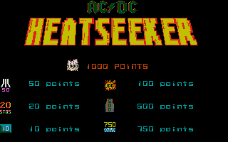 AC DC Heatseeker atari screenshot