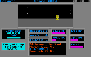 Space School Simulator - Academy (The) atari screenshot