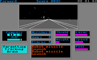 Space School Simulator - Academy (The) atari screenshot