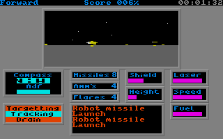 Space School Simulator - Academy (The) atari screenshot