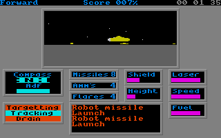 Space School Simulator - Academy (The) atari screenshot