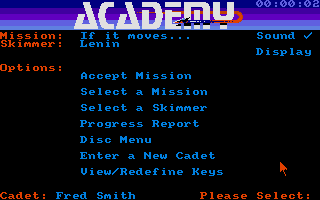 Space School Simulator - Academy (The) atari screenshot