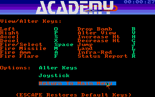 Space School Simulator - Academy (The) atari screenshot