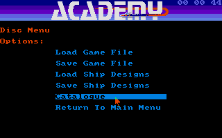 Space School Simulator - Academy (The) atari screenshot