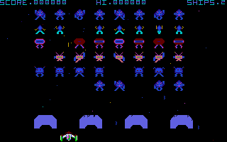 Ace Invaders atari screenshot