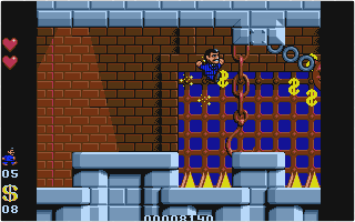 Addams Family (The) atari screenshot