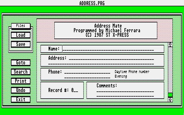 Address Mate — screenshot 1