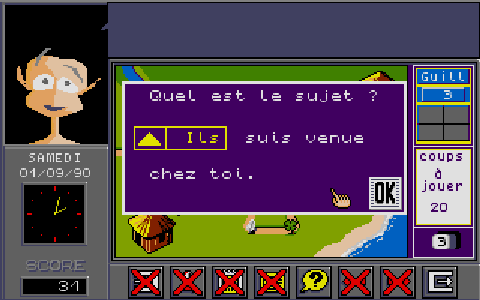 ADI Passage CE1 atari screenshot