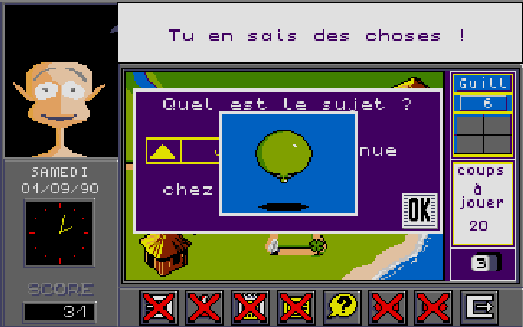 ADI Passage CE1 atari screenshot