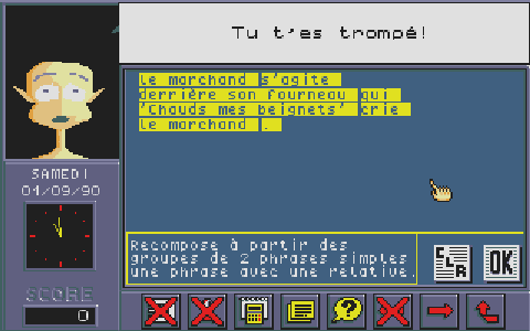 ADI Français 3ème atari screenshot