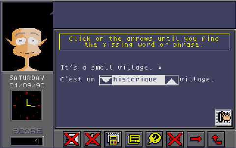 ADI French 14/15 atari screenshot