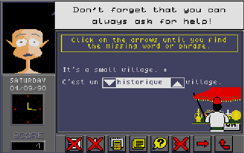 ADI French 14/15 atari screenshot