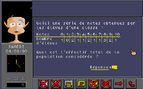 ADI Maths 4ème atari screenshot